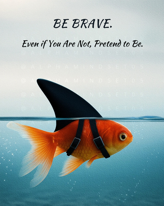 BRAVERY ISN’T ABOUT SIZE, IT’S ABOUT MINDSET