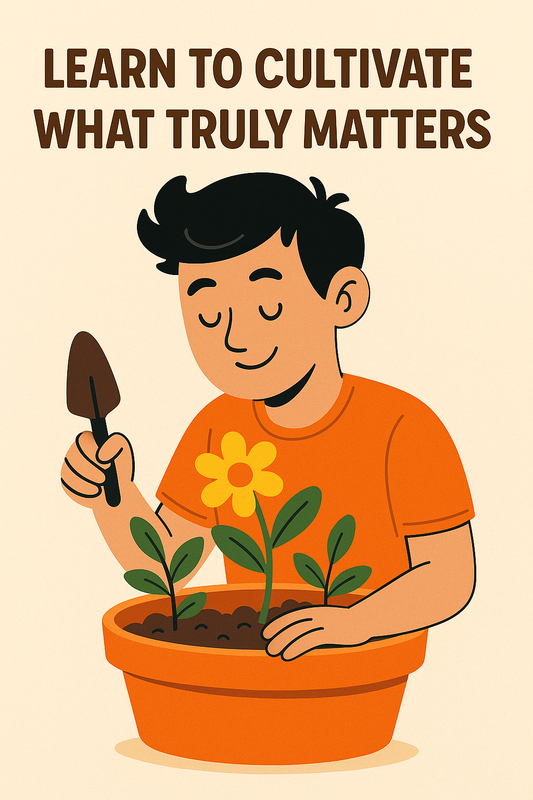 LEARN TO CULTIVATE WHAT TRULY MATTERS